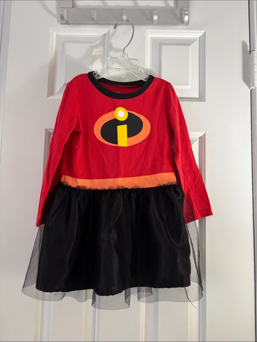 Disney Red & Black Incredibles Girls' Tutu Dress Costume
